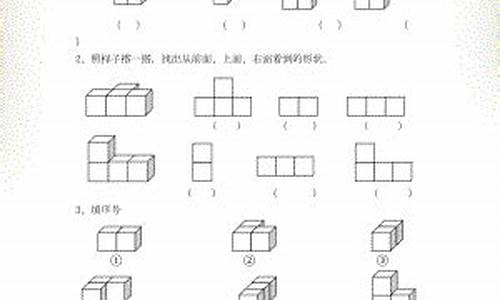 立体图形观察秘籍：二年级上册数学新技能