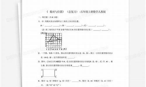 数对与位置之旅：开启数学新冒险