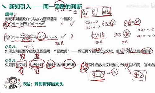 函数在高一：概念的价值